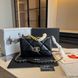 Жіноча сумка Chanel / Шанель 19 Flap, з натуральної шкіри, із золотистою фурнітурою, чорна, Китай 3990-1754331 фото