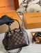 Женская сумка с верхними ручками Louis Vuitton / Луи Виттон Alma BB, из канваса, коричневая, Китай 76837-1262562 фото