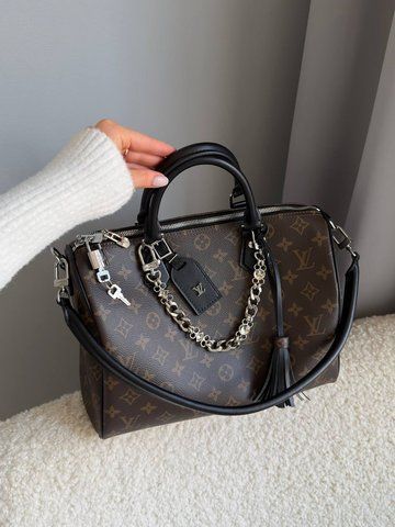 Женская сумка Louis Vuitton / Луи Виттон Speedy 30, с монограммным узором, большая, Китай pr7371 - S04055-1510257 фото
