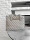 Женская сумка-тоут Guess / Гесс, из канваса, с монограммным принтом, бежевая, для повседневного ношения, Китай 6728-431809 фото