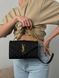 Жіноча сумка Saint Laurent / Сен Лоран середнього формату Envelope, у формі конверта, чорна, Китай pr0122 - S03020-567340 фото 3