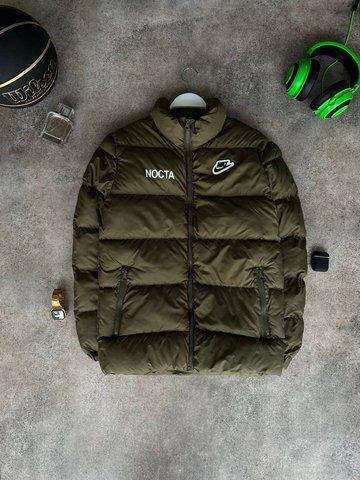 Куртка Nike Nocta / Найк Нокта для чоловіків, на блискавці, коричнева, на зиму, Туреччина 33703-284225 фото