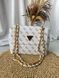 Женская сумка через плечо Guess / Гесс Amara, из экокожи, с плечевым ремнем, бежевая, Китай 3023-326288 фото