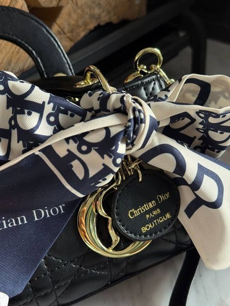 Женская сумка Dior / Диор Lady D-Joy микро, компактная, с коробкой, для женщин, черная, Китай pr01279 - S05046-1280835 фото
