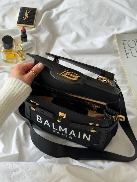 Женская сумка Balmain / Бальман B-Buzz 23, среднего размера, для женщин, черная, Китай pr7660 - S13002-752506 фото