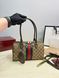 Женская сумка Gucci / Гуччи Horsebit 1955 Boston, из канваса, с монограммным принтом, коричневая, Китай 1618-1762125 фото