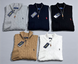 Мужской свитшот Polo Ralph Lauren / Поло Ральф Лорен, вязаный трикотаж, с воротником-стойкой, демисезон, серый SwiatPRL009 фото
