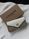 Женский кошелек-визитница Coach / Коуч, из экокожи, коричневый, с отделениями для карт, Китай 20590-3-1178400 фото
