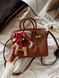 Женская сумка Hermes / Эрмес Birkin 25, с золотистой фурнитурой, среднего размера, бордовая, Китай H8309 - S08043-1403829 фото