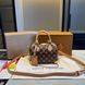 Жіноча сумка Louis Vuitton / Луї Віттон Trunk 20 Studs and Chain, з канвасу, коричнева, Китай 7433-1494769 фото 2