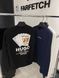 Мужской свитшот Hugo Boss / Хуго Босс, трехнитка, демисезон, белый, Турция SwiatBsn001 фото
