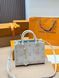Женская сумка-тоут Louis Vuitton / Луи Виттон OnTheGo PM, из натуральной кожи, синяя, Китай 7457-1544362 фото