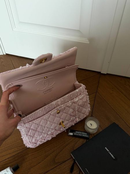 Женская сумка Chanel / Шанель Classic 2.55, твидовая, с твидовой фактурой, с двойным клапаном, Китай CHL9024 - S02113-1476427 фото