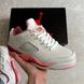 Чоловічі кросівки Jordan / Джордан 5 Retro Low Desert Berry, червоні, демісезонні, на шнурівці 2048-1199020 фото 1