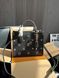 Женская сумка-тоут Louis Vuitton / Луи Виттон OnTheGo PM, из натуральной кожи, черная, Китай 7405-1728531 фото