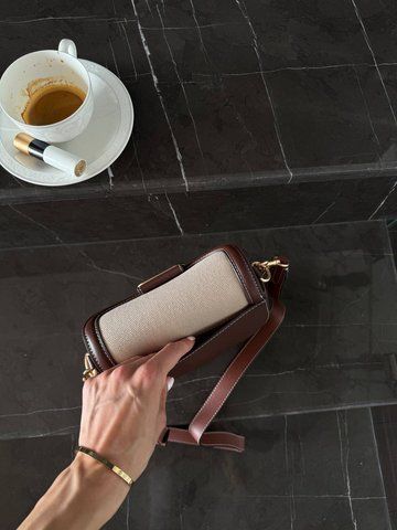 Жіноча сумка Coach / Коуч Morgan Saddle, з текстилю та шкіри, компактна, з крафтовою коробкою, Китай co5020 - S01028-794753 фото