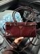 Женская сумка с ручками Prada / Прада среднего формата, кожаная, большая, бордовая, Китай pr00118 - S14007-1094937 фото 1